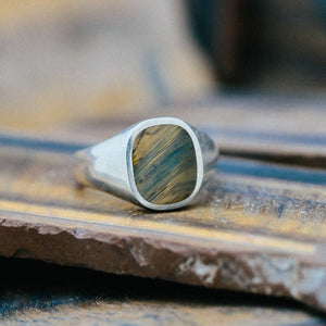 Tigers Eye Signet Ring Bradley Mountain 