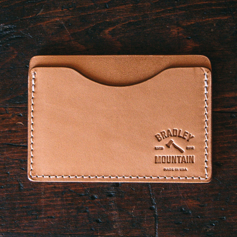 
            
                Load image into Gallery viewer, Card Wallet - Natural Bradley Mountain 
            
        