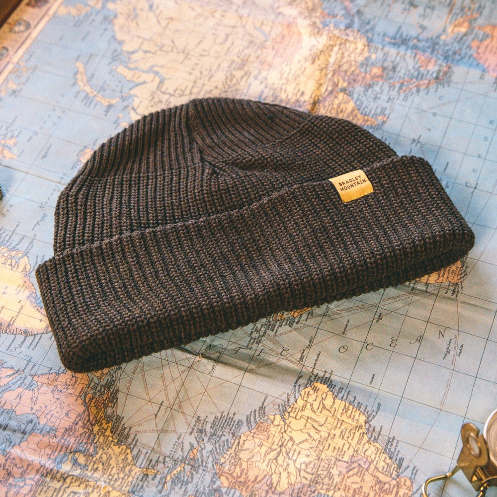 Wool Watch Cap - Fawn Bradley Mountain 