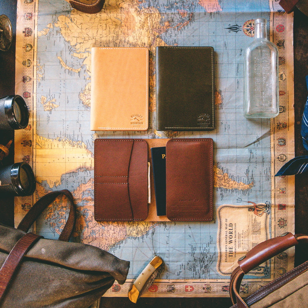 
            
                Load image into Gallery viewer, Charter Wallet - Olive Bradley Mountain 
            
        