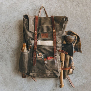 canvas and leather backpack reddit The Wilder