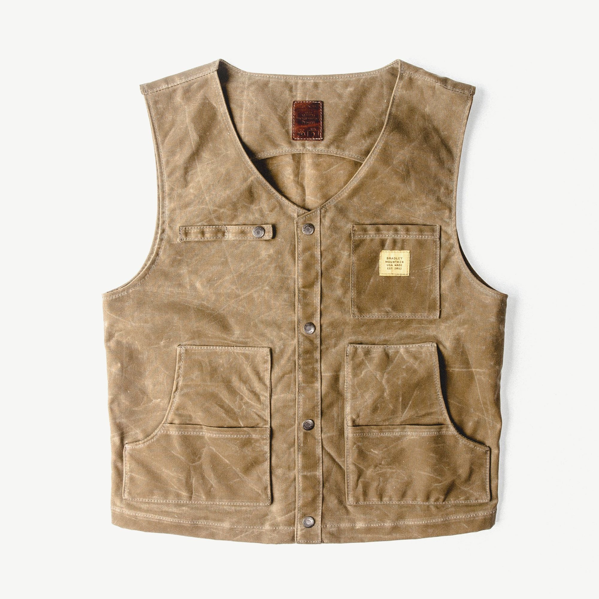 Nomad Vest - Field Tan – Bradley Mountain