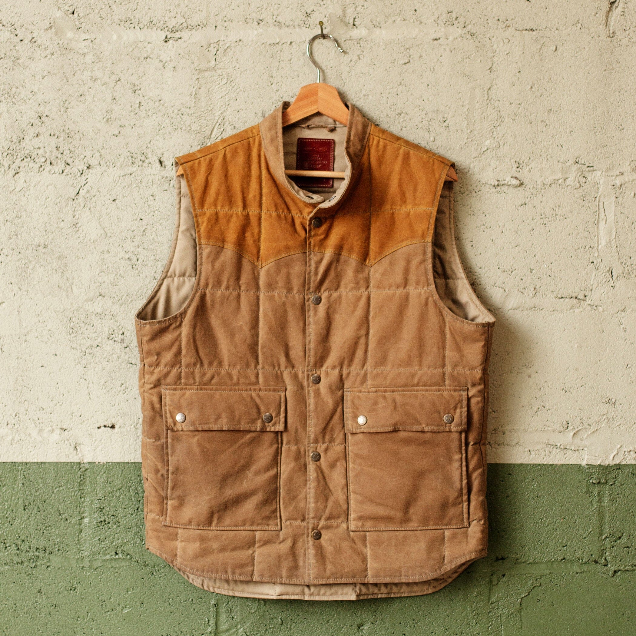 MONITALY NATIVE VEST モニタリー ネイティブ ベスト 40 Navigator Vest - Western Tan – Bradley Mountain