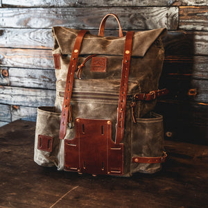 casey bracket leather backpack The Wilder - 10 Year Edition